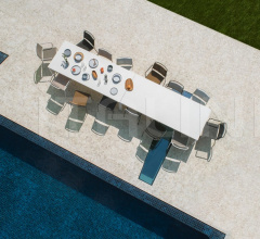 Итальянские Уличные столы - Стол обеденный Summer 77909 Итальянские Уличные столы - Стол обеденный Summer 77909 фабрика Point 1920