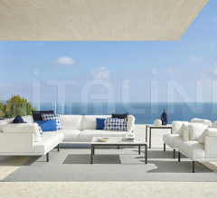 Итальянские Уличная мебель - Диван Long Island 77842 фабрика Point 1920
