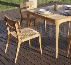 Итальянские Уличные столы - Стол обеденный Paralel 7761000 Итальянские Уличные столы - Стол обеденный Paralel 7761000 фабрика Point 1920