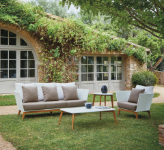 Итальянские Уличная мебель - Диван Arc 76249 фабрика Point 1920