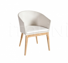 Итальянские Уличная мебель - Стул с подлокотниками Arc 76206 фабрика Point 1920