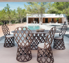 Итальянские Уличная мебель - Стул Dalmatia 77501 фабрика Point 1920