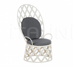 Итальянские Уличная мебель - Стул с подлокотниками Dalmatia 77507 фабрика Point 1920