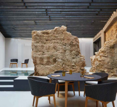 Итальянские Уличные столы - Стол обеденный Arc 76210 Итальянские Уличные столы - Стол обеденный Arc 76210 фабрика Point 1920