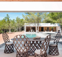 Итальянские Уличные столы - Стол обеденный Dalmatia 77509 Итальянские Уличные столы - Стол обеденный Dalmatia 77509 фабрика Point 1920