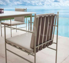 Итальянские Уличная мебель - Стул с подлокотниками Min 77306 фабрика Point 1920