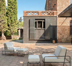 Итальянские Уличная мебель - Пуф Sir 77252 фабрика Point 1920