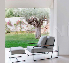 Итальянские Уличная мебель - Пуф Sir 77252 фабрика Point 1920