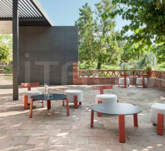 Итальянские Уличные столики - Кофейный столик T 77456 Итальянские Уличные столики - Кофейный столик T 77456 фабрика Point 1920