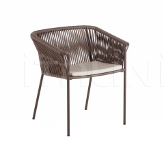 Итальянские Уличная мебель - Стул с подлокотниками Weave 77107 фабрика Point 1920