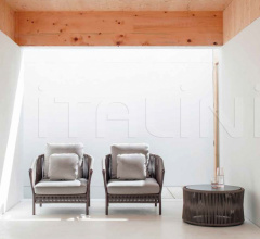 Итальянские Уличные столики - Кофейный столик Weave 78153 Итальянские Уличные столики - Кофейный столик Weave 78153 фабрика Point 1920