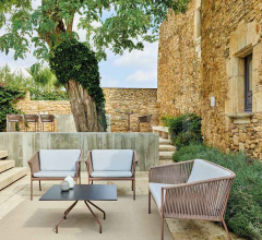 Итальянские Уличные столики - Журнальный столик Weave 7715815 Итальянские Уличные столики - Журнальный столик Weave 7715815 фабрика Point 1920