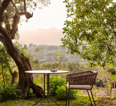 Итальянские Уличные столы - Стол обеденный Weave 7711509 Итальянские Уличные столы - Стол обеденный Weave 7711509 фабрика Point 1920