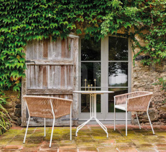 Итальянские Уличные столы - Стол обеденный Weave 7711507 Итальянские Уличные столы - Стол обеденный Weave 7711507 фабрика Point 1920