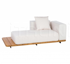 Итальянские Уличная мебель - Модульный диван Pal 7704703 фабрика Point 1920