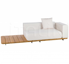 Итальянские Уличная мебель - Модульный диван Pal 7704904 фабрика Point 1920