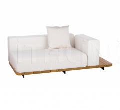 Итальянские Уличная мебель - Модульный диван Pal 7704710 фабрика Point 1920