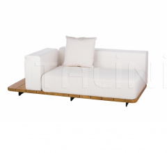 Итальянские Уличная мебель - Модульный диван Pal 7704711 фабрика Point 1920