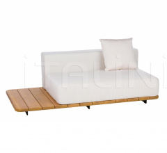 Итальянские Уличная мебель - Модульный диван Pal 7704702 фабрика Point 1920