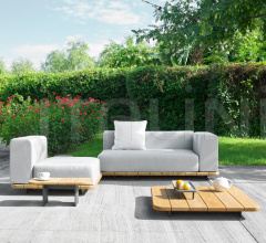 Итальянские Уличная мебель - Модульный диван Pal 7704702 фабрика Point 1920