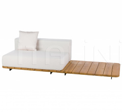 Итальянские Уличная мебель - Модульный диван Pal 7704901 фабрика Point 1920