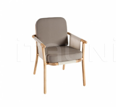 Итальянские Уличная мебель - Стул с подлокотниками Hamp 76706 фабрика Point 1920