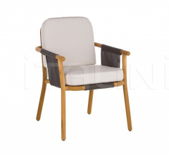 Итальянские Уличная мебель - Стул с подлокотниками Hamp 76706 фабрика Point 1920
