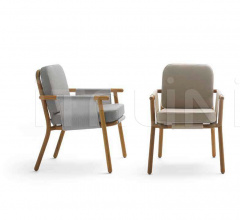 Итальянские Уличная мебель - Стул с подлокотниками Hamp 76706 фабрика Point 1920