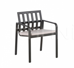 Итальянские Уличная мебель - Стул с подлокотниками Tub 74806 фабрика Point 1920