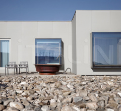 Итальянские Уличная мебель - Стул с подлокотниками Tub 74806 фабрика Point 1920