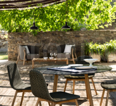 Итальянские Уличная мебель - Стул Round 76501 Итальянские Уличная мебель - Стул Round 76501 фабрика Point 1920