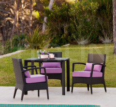 Итальянские Уличная мебель - Стул с подлокотниками Amberes 72206 Итальянские Уличная мебель - Стул с подлокотниками Amberes 72206 фабрика Point 1920