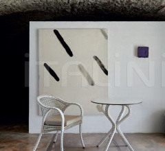 Итальянские Уличная мебель - Стул с подлокотниками Havana 73307 Итальянские Уличная мебель - Стул с подлокотниками Havana 73307 фабрика Point 1920