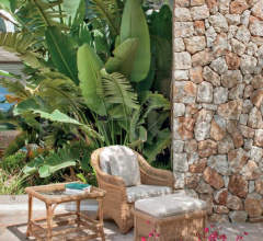 Итальянские Уличная мебель - Пуф Arena 70052 фабрика Point 1920