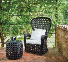 Итальянские Уличная мебель - Кресло Emmanuel 73245 фабрика Point 1920