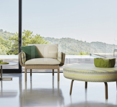 Итальянские Уличная мебель - Кресло KEY WEST 4281 фабрика Roberti Rattan