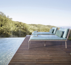 Итальянские Уличные шезлонги - Шезлонг KEY WEST 4234 Итальянские Уличные шезлонги - Шезлонг KEY WEST 4234 фабрика Roberti Rattan