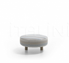 Итальянские Уличная мебель - Пуф KEY WEST 4245 фабрика Roberti Rattan