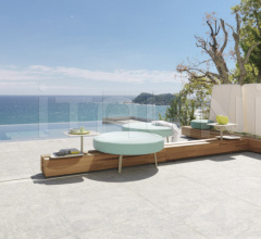 Итальянские Уличная мебель - Пуф KEY WEST 4246 фабрика Roberti Rattan