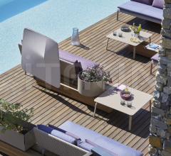 Итальянские Уличные столики - Журнальный столик KEY WEST 4240 фабрика Roberti Rattan