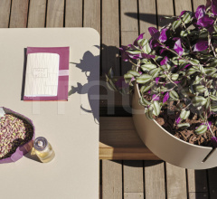 Итальянские Уличные столики - Журнальный столик KEY WEST 4240 фабрика Roberti Rattan