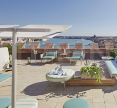 Итальянские Уличные столики - Столик KEY WEST 4243 фабрика Roberti Rattan