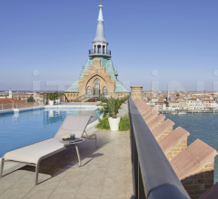 Итальянские Уличные столики - Столик KEY WEST 4266 фабрика Roberti Rattan