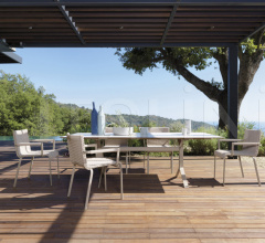 Итальянские Уличные столы - Стол обеденный KEY WEST 4221H Итальянские Уличные столы - Стол обеденный KEY WEST 4221H фабрика Roberti Rattan