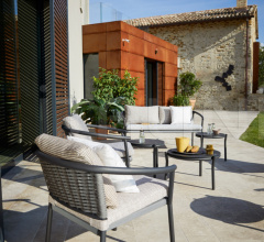 Итальянские Уличная мебель - Кресло LIPARI 4341 фабрика Roberti Rattan