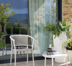 Итальянские Уличная мебель - Стул с подлокотниками LIPARI 4331 фабрика Roberti Rattan