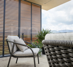 Итальянские Уличная мебель - Кресло CAPRI 4311 фабрика Roberti Rattan