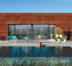 Итальянские Уличные столики - Столик CAPRI 4319H фабрика Roberti Rattan