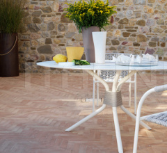 Итальянские Уличные столы - Стол обеденный CAPRI 4325 Итальянские Уличные столы - Стол обеденный CAPRI 4325 фабрика Roberti Rattan