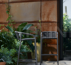 Итальянские Рестораны/Бары - Барный стул CAPRI 4305 фабрика Roberti Rattan